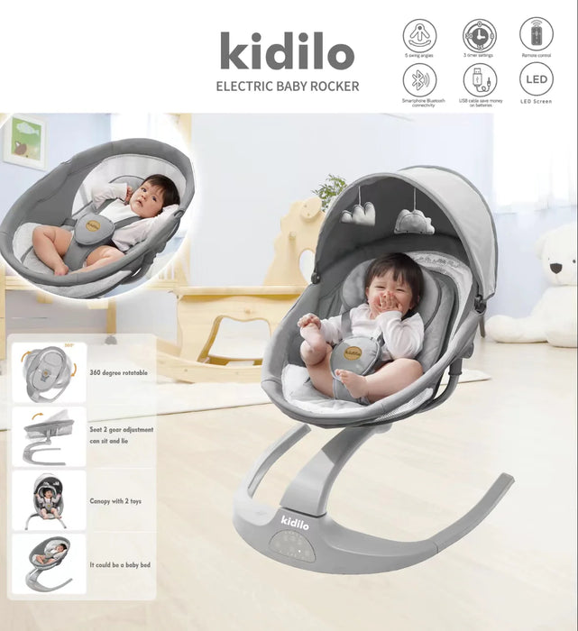 Kidilo Baby Electric Swing Rocker