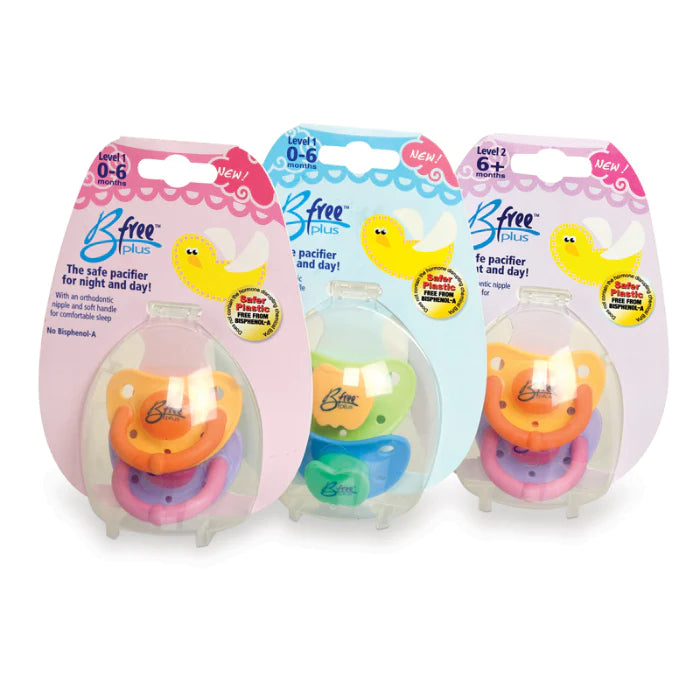 BFree Stage 1 Pacifier Twin Pack