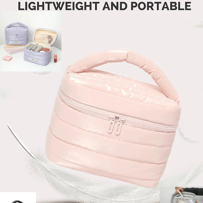 Puffy Travel Makeup Bag