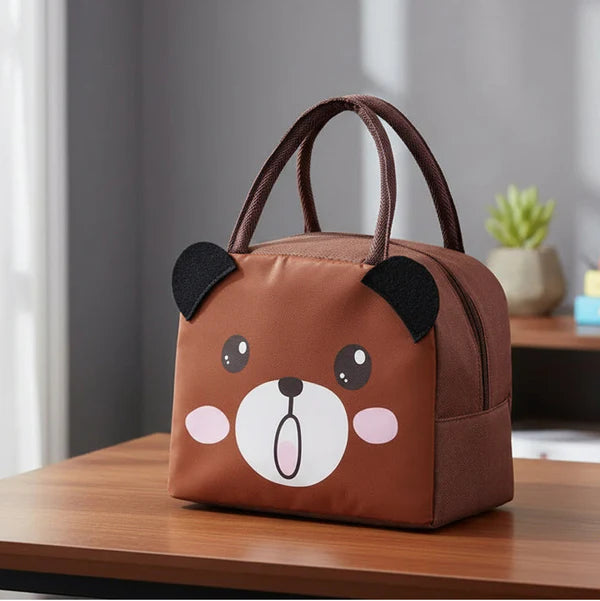 Adorable Brown Bear Thermal Baby Bag
