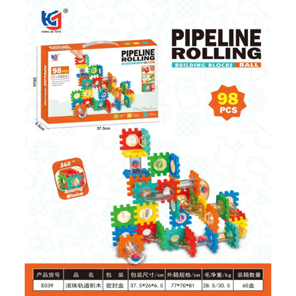 Pipeline Rolling Building Blocks Ball