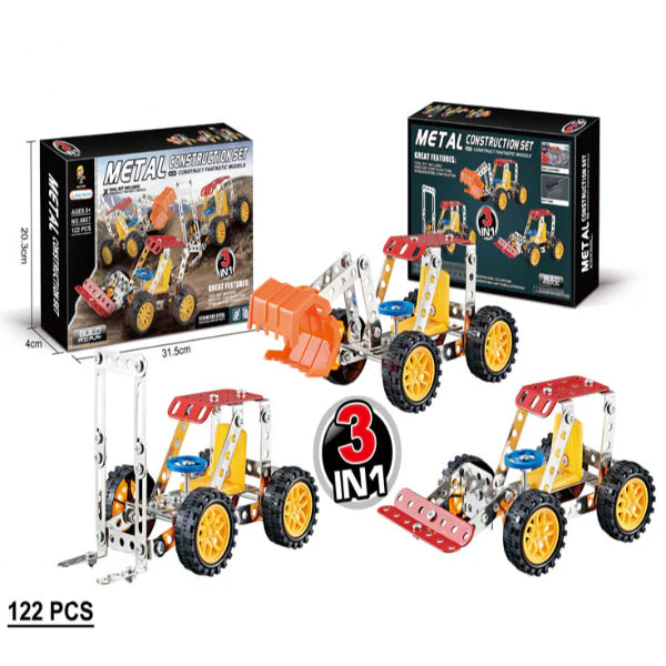 Metal Construction Series Blocks Set