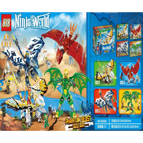 Ninja World Building Blocks