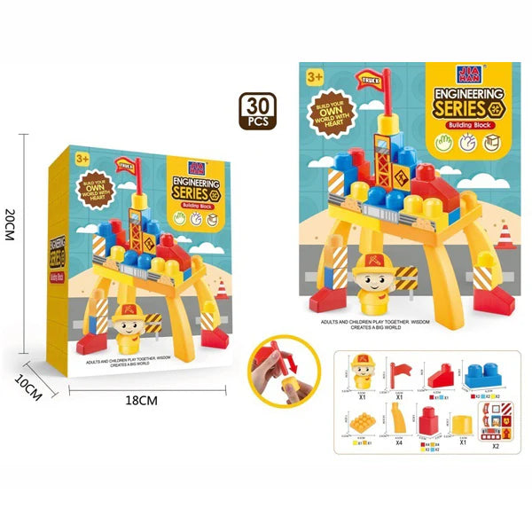 Engineering Building Blocks 30 Pieces