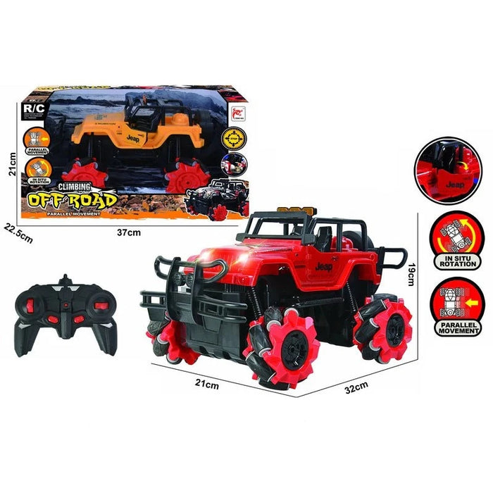 Remote Control Off Road Jeep with Light & Sound