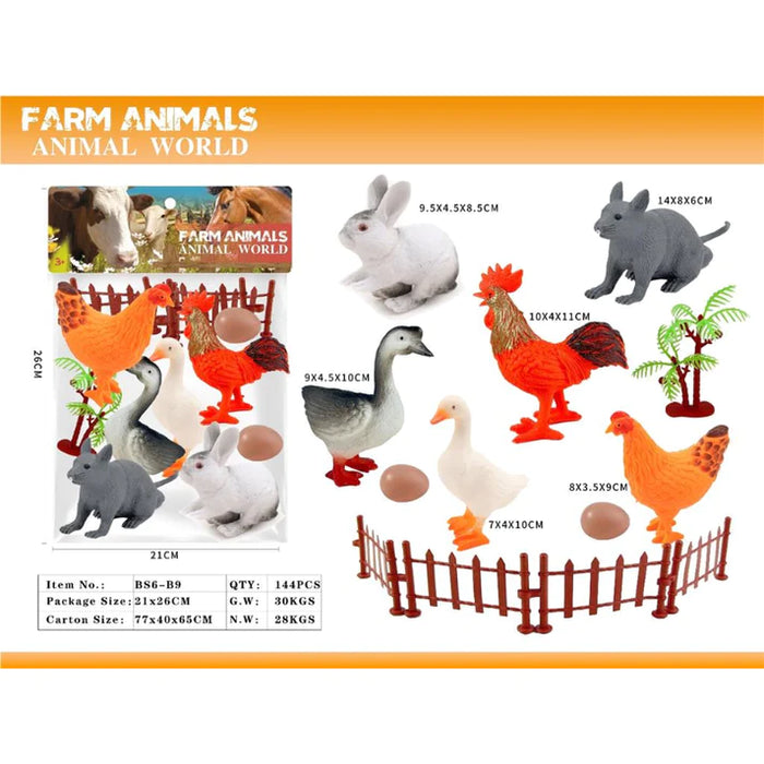 Farm Animals World Set