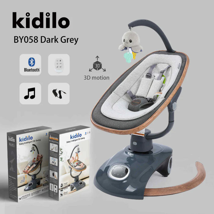 Kidilo Musical Baby Electric Swing
