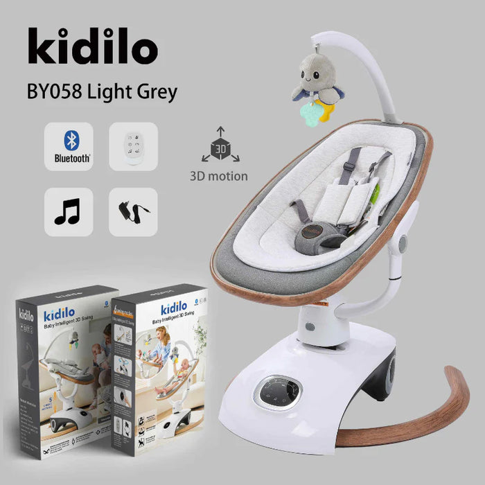 Kidilo Musical Baby Electric Swing