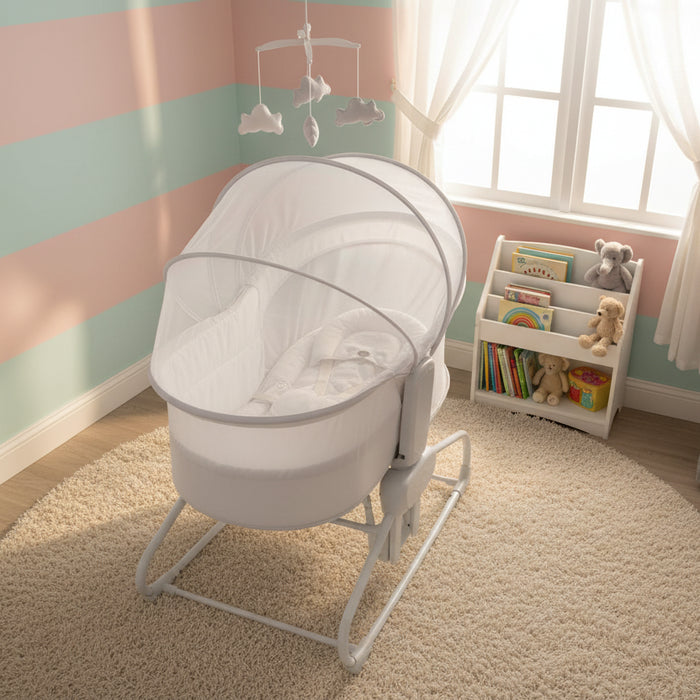 4 in 1 Multi-Functional Electric Swing Bassinet