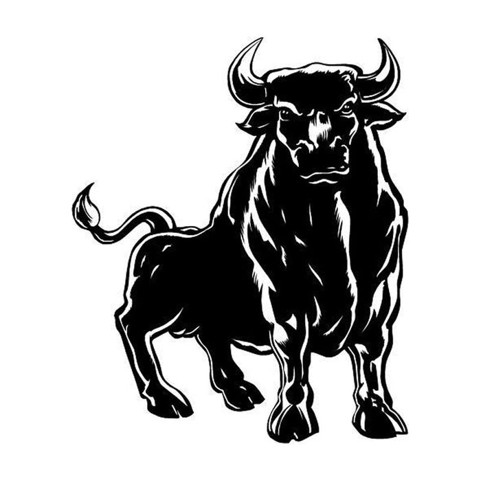 Spanish Bull Mighty Styling Cool Sticker