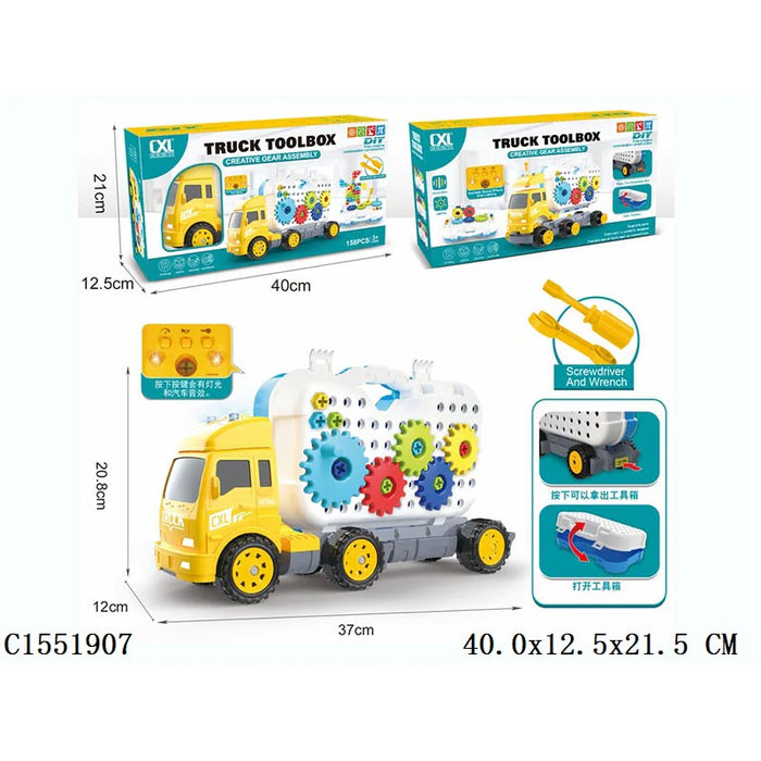 Truck Theme Tool Box Toy