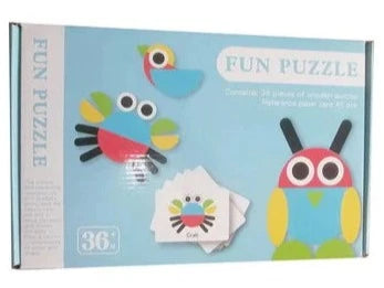 Funny Wooden Puzzle Game