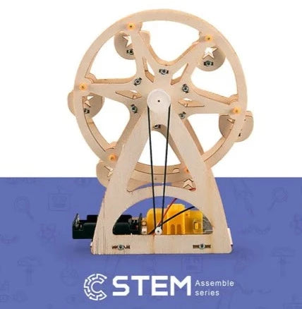 Musical DIY STEM Wooden Wheel Toy