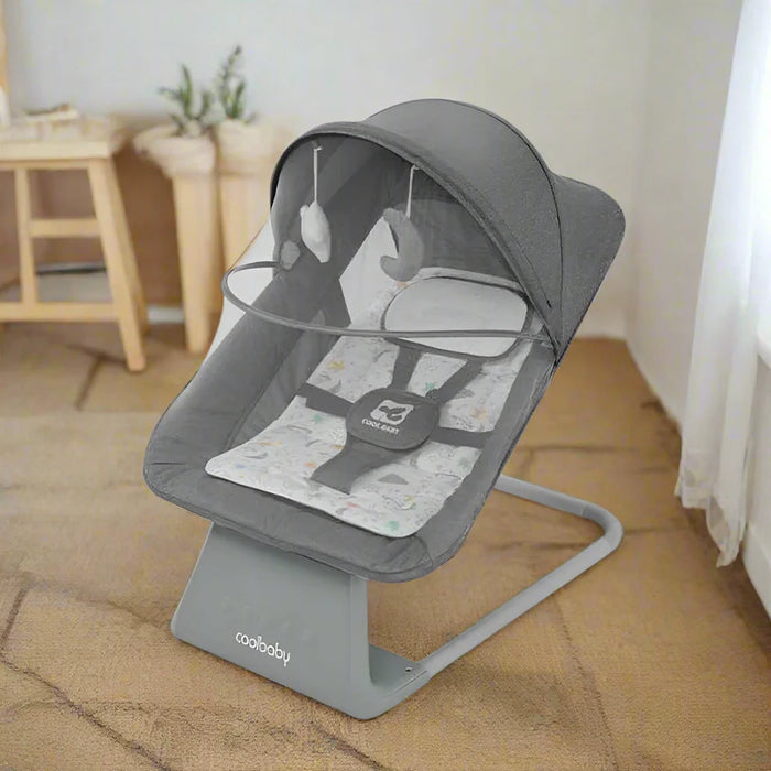 Baby Electric Swing with Hanging Toys