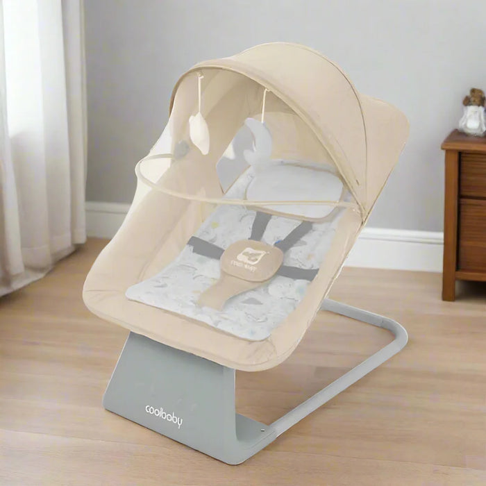 Baby Electric Swing with Hanging Toys