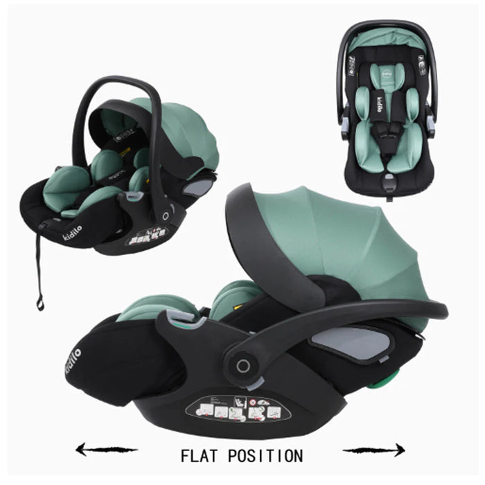 Kidilo Travel Baby Carry Cot with Grip Handle