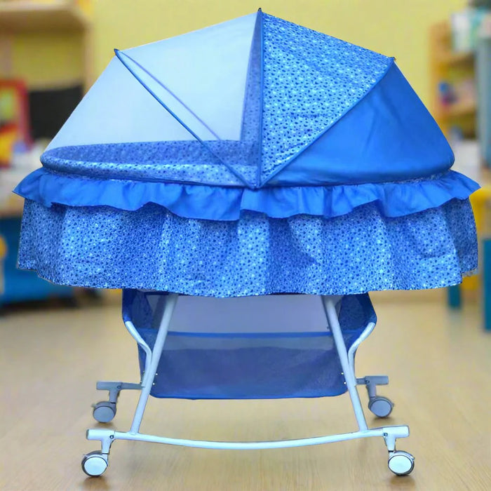 Cozy Baby Cradle with Storage