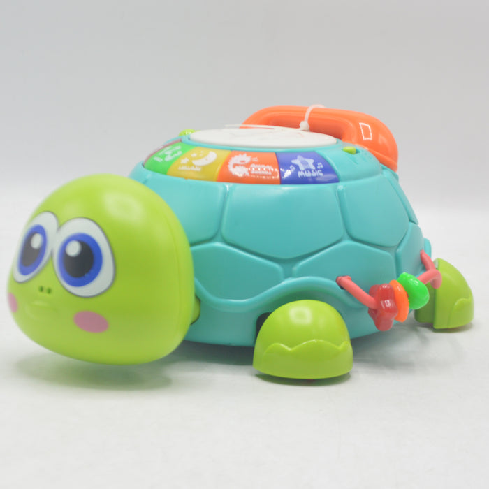 6 in 1 Crawling Phone Turtle with Light & Sound