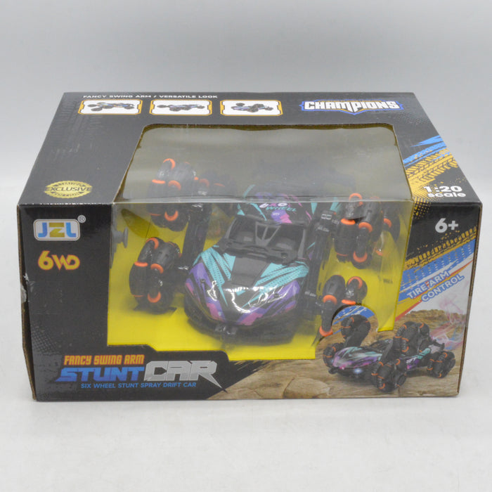 Rechargeable RC 6 Wheeler Twisted Champion Stunt Car