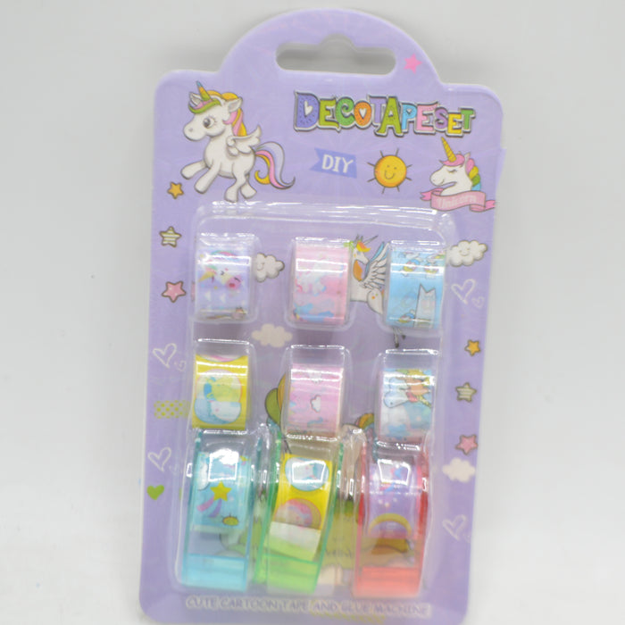 Unicorn Deco Tape Set