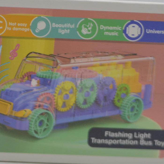 Transportation Gear Bus with Light & Sound