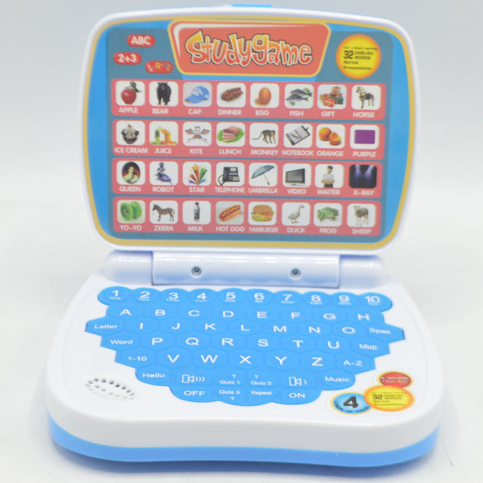 Study Game Musical Mini Laptop