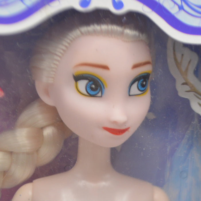 New Frozen Doll with Snow Man