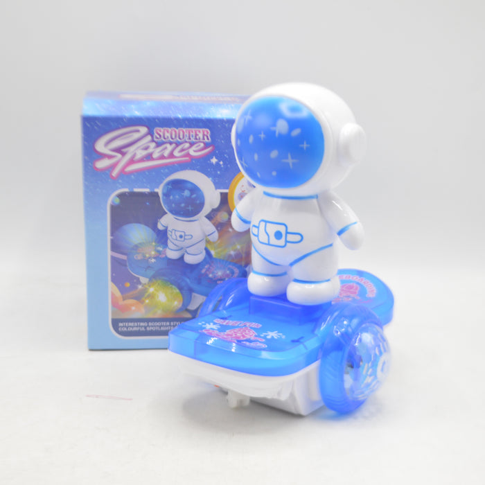 Cute Space Scooter with Light & Sound