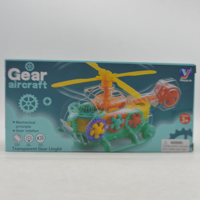 Rotating Gear Aircraft with Light & Sound