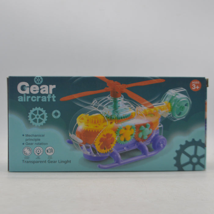 Rotating Gear Aircraft with Light & Sound