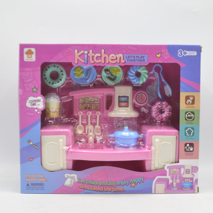 Simulated Cooking Kitchen Set