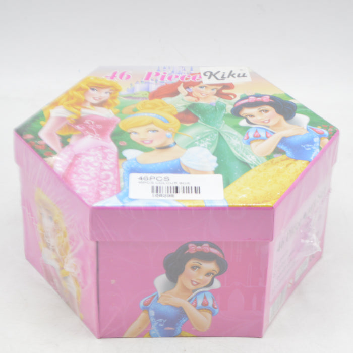 Princess Theme Color Box 46 Pieces