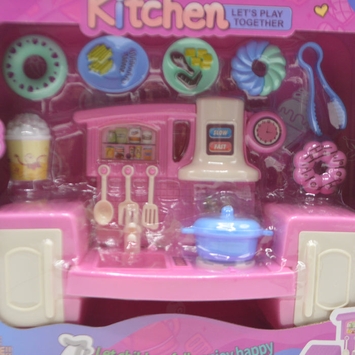 Simulated Cooking Kitchen Set