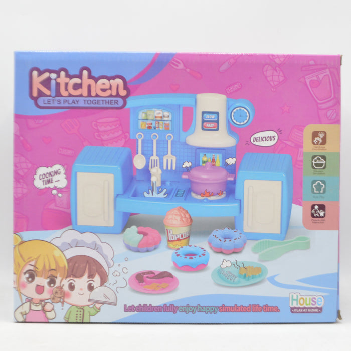 Simulated Cooking Kitchen Set