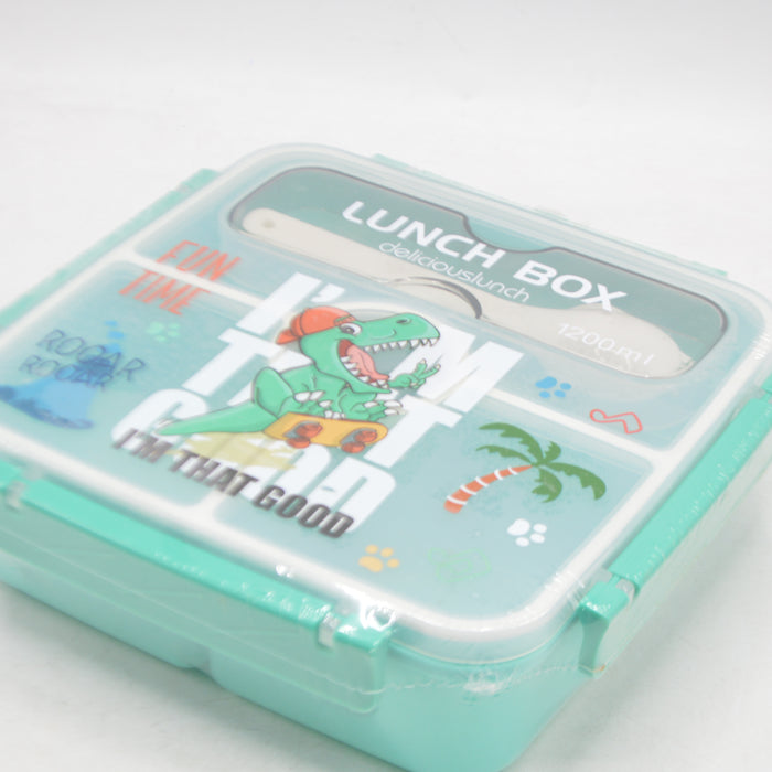 Dinosaur Theme Delicious  Lunch Box