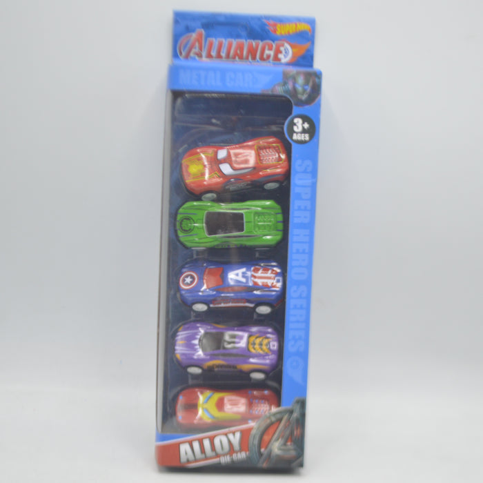 Avengers Theme Racing Cars Pack of 5