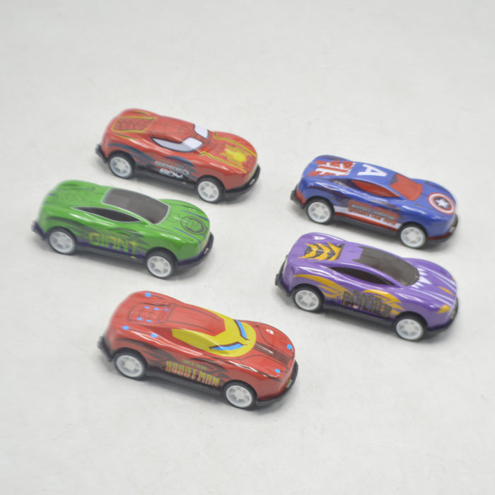 Avengers Theme Racing Cars Pack of 5