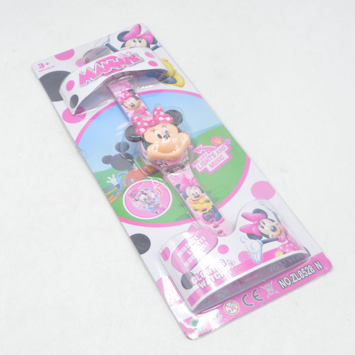 Musical Minnie Mouse Automatic Watch with Light