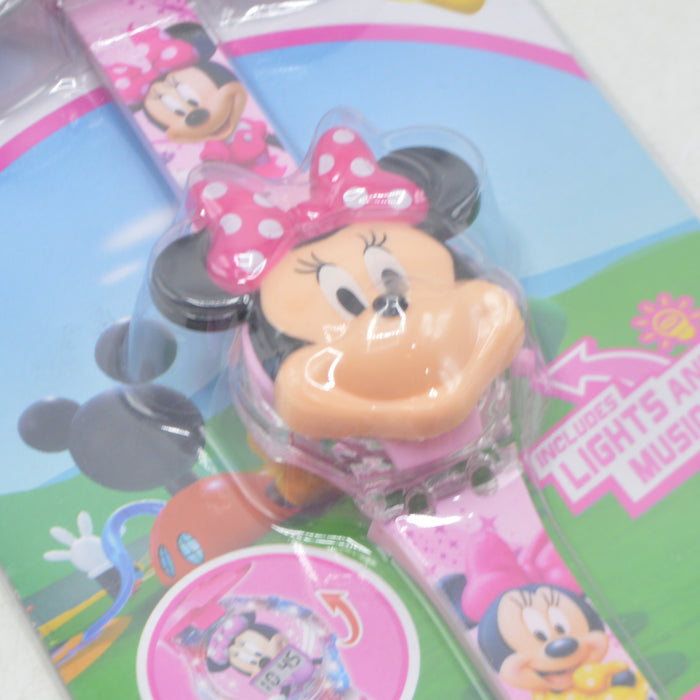 Musical Minnie Mouse Automatic Watch with Light