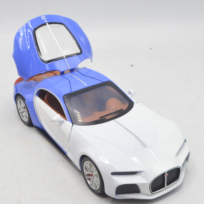 Diecast Bugatti Atlantic Car with Light & Sound