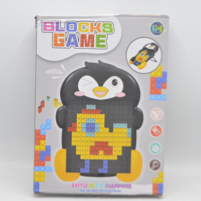 Penguin Shape Blocks Game