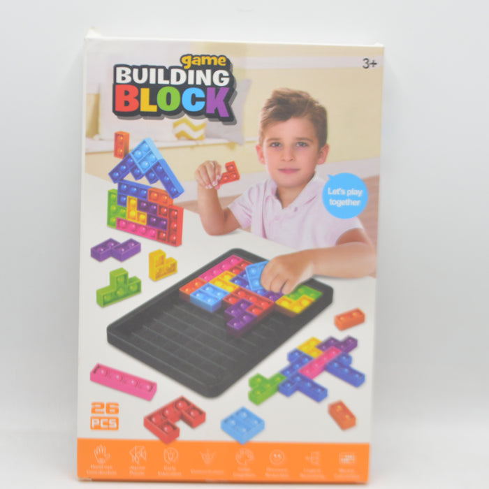 Colorful Pop It  Building Blocks Game