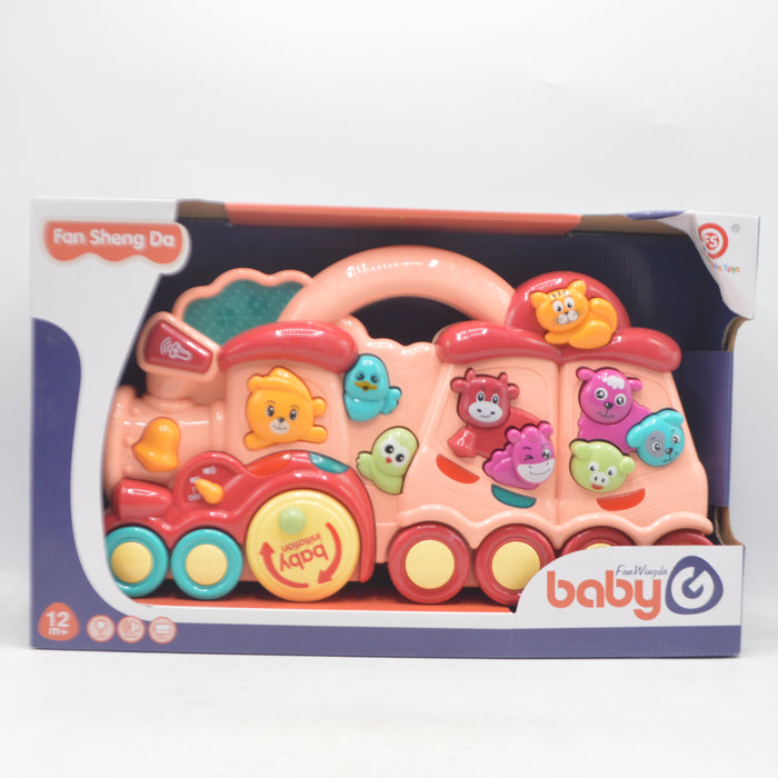 Cute baby Train with Light & Sound