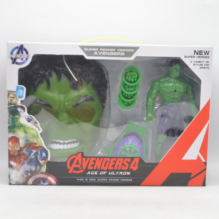 Hulk Avengers Mask & Figure