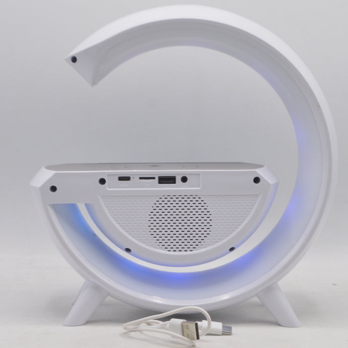 Multifunctional LED Wireless Charger & Speaker