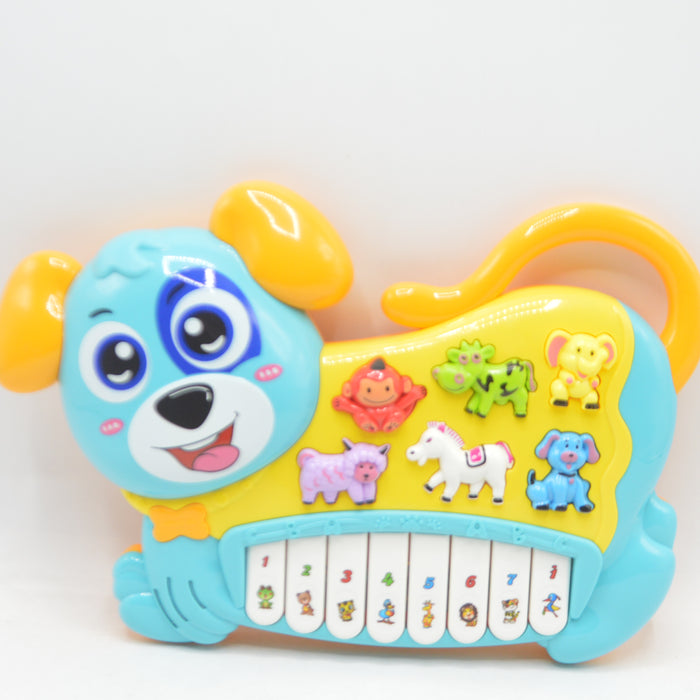 Electric Cute Dog Musical Piano