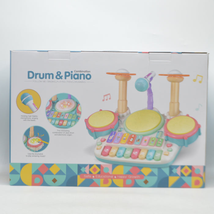 Drum & Piano with Light & Sound