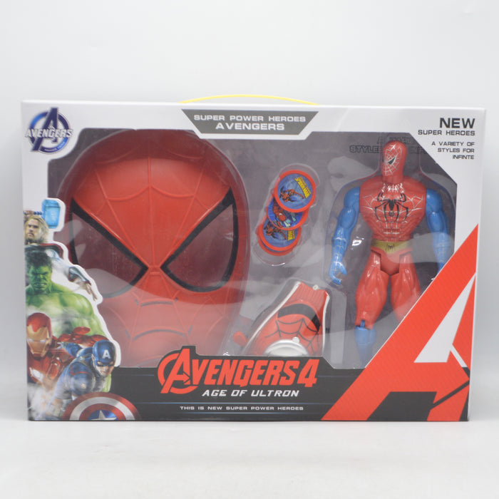 Spider-Man Avengers Mask & Figure