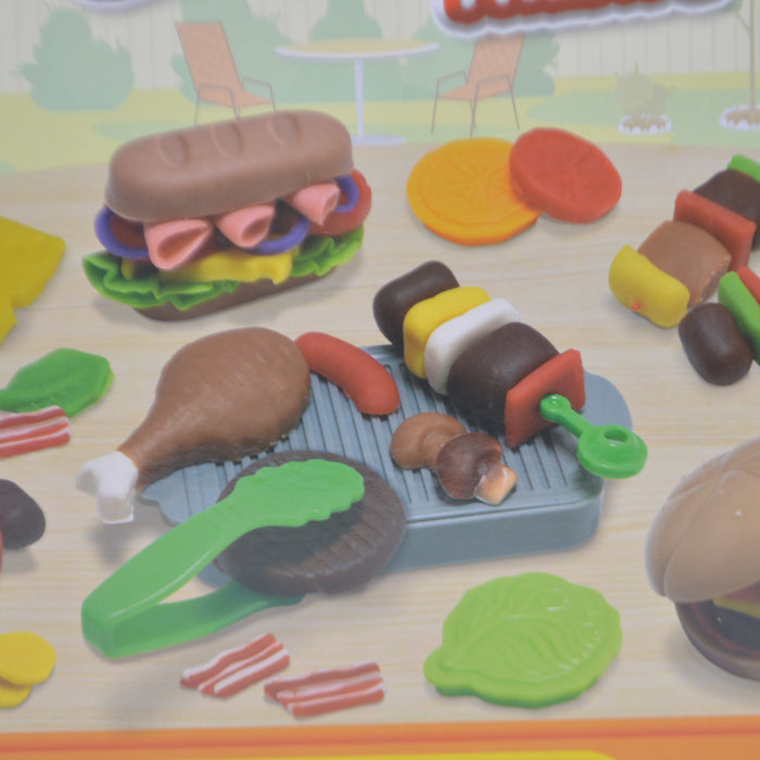 Grill Treats Kids Colorful  Dough