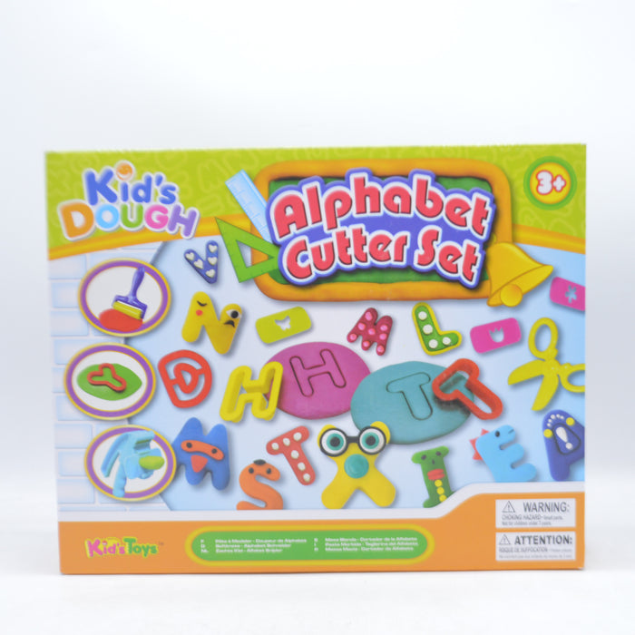 Alphabet Cutter Set Kids Dough